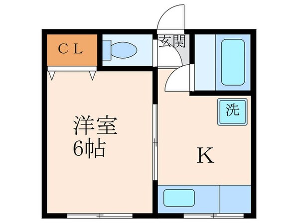 岡崎マンションの物件間取画像